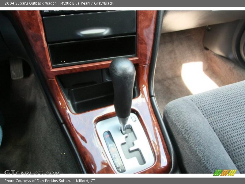 Mystic Blue Pearl / Gray/Black 2004 Subaru Outback Wagon