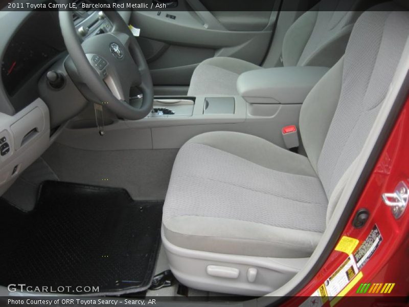 Barcelona Red Metallic / Ash 2011 Toyota Camry LE