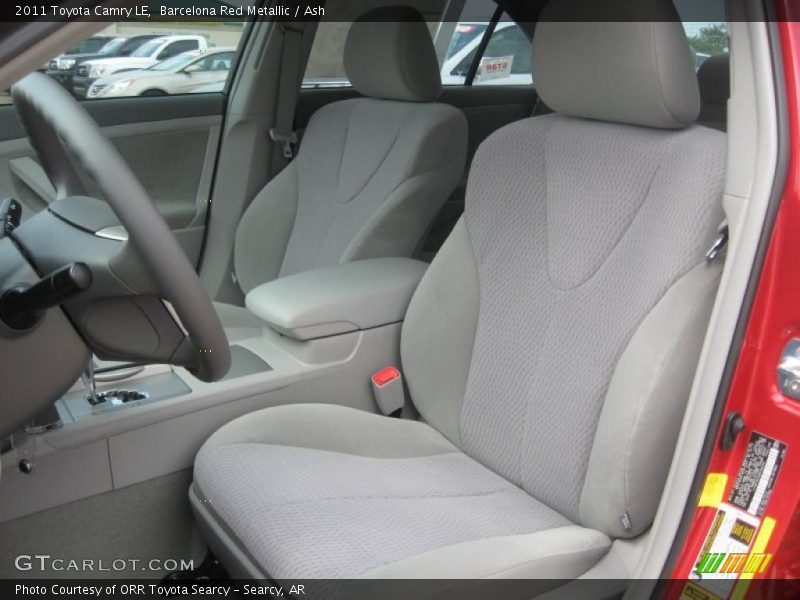 Barcelona Red Metallic / Ash 2011 Toyota Camry LE