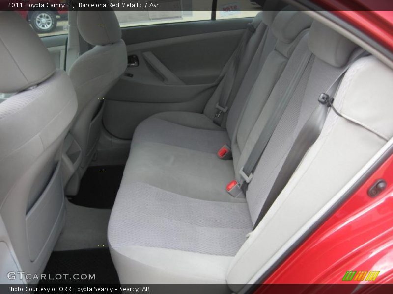 Barcelona Red Metallic / Ash 2011 Toyota Camry LE