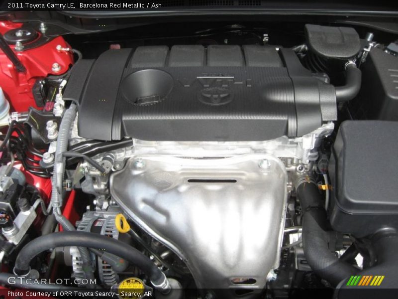 Barcelona Red Metallic / Ash 2011 Toyota Camry LE