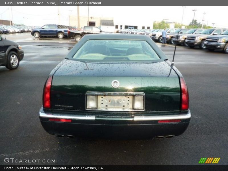 Emerald Green / Oatmeal 1999 Cadillac Eldorado Coupe
