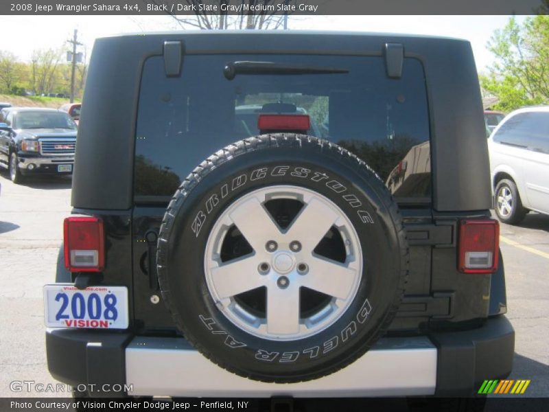 Black / Dark Slate Gray/Medium Slate Gray 2008 Jeep Wrangler Sahara 4x4