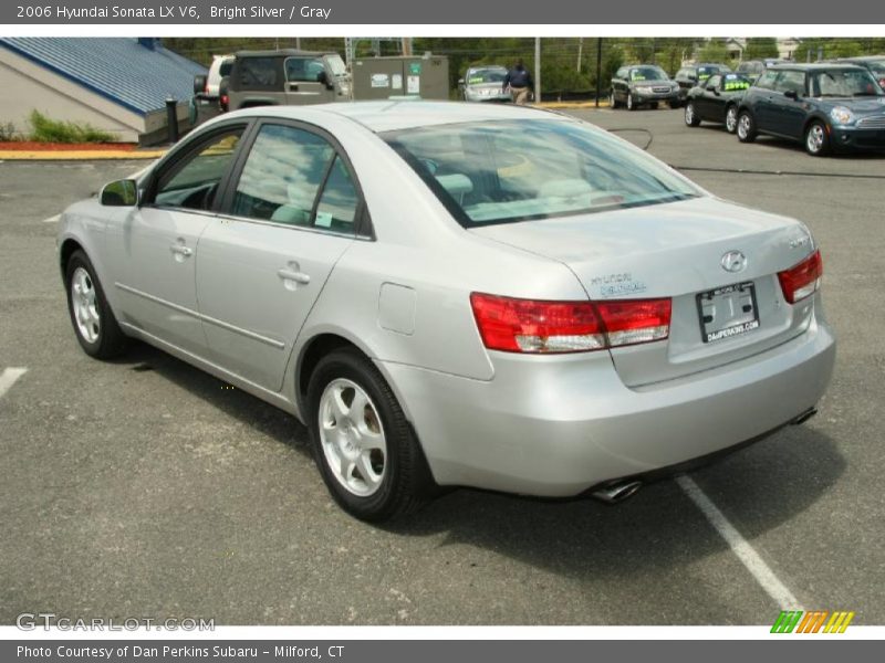 Bright Silver / Gray 2006 Hyundai Sonata LX V6