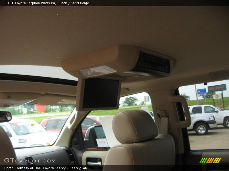 Black / Sand Beige 2011 Toyota Sequoia Platinum