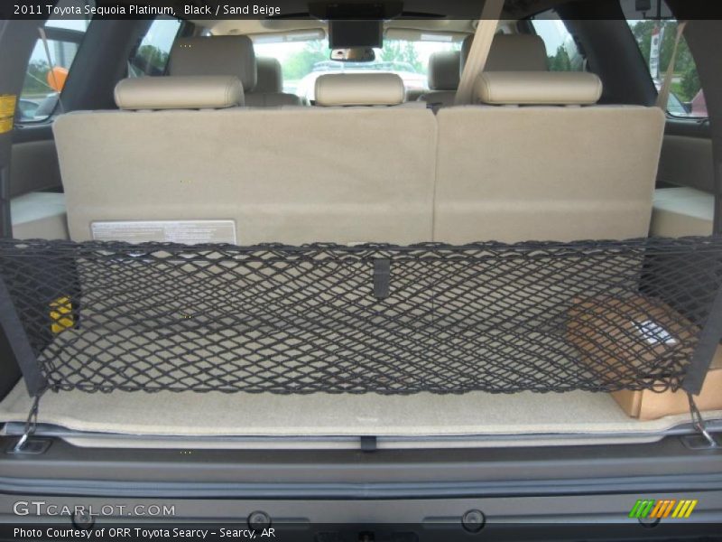 Black / Sand Beige 2011 Toyota Sequoia Platinum