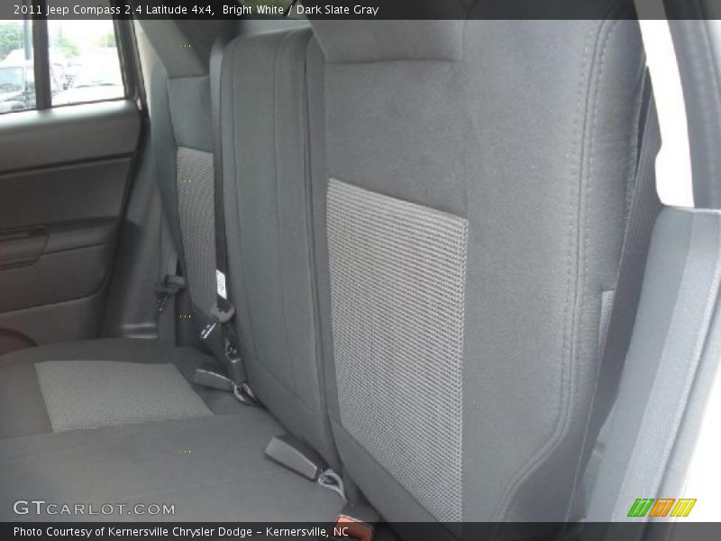 Bright White / Dark Slate Gray 2011 Jeep Compass 2.4 Latitude 4x4