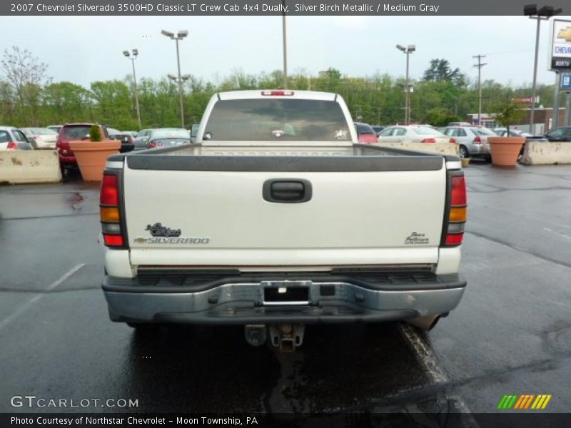 Silver Birch Metallic / Medium Gray 2007 Chevrolet Silverado 3500HD Classic LT Crew Cab 4x4 Dually