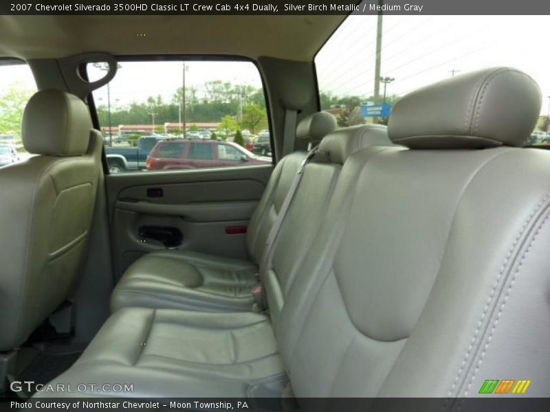 Silver Birch Metallic / Medium Gray 2007 Chevrolet Silverado 3500HD Classic LT Crew Cab 4x4 Dually