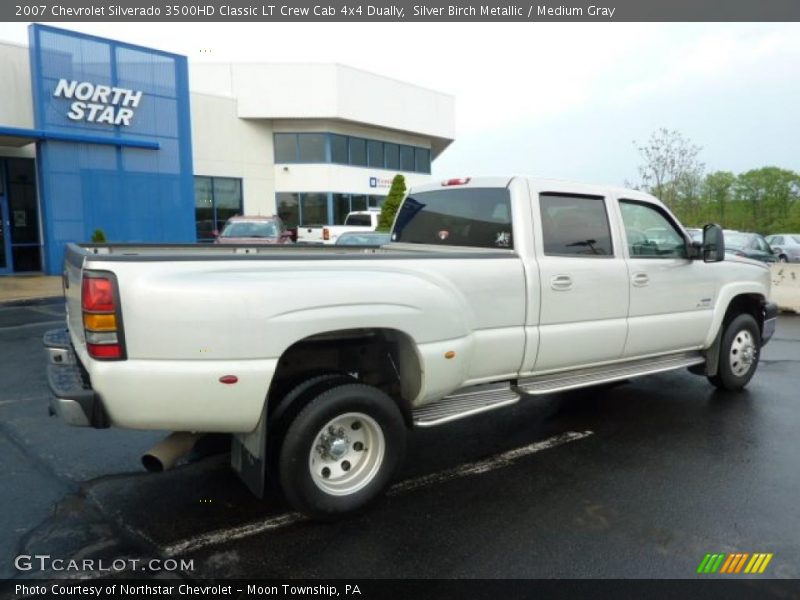 Silver Birch Metallic / Medium Gray 2007 Chevrolet Silverado 3500HD Classic LT Crew Cab 4x4 Dually