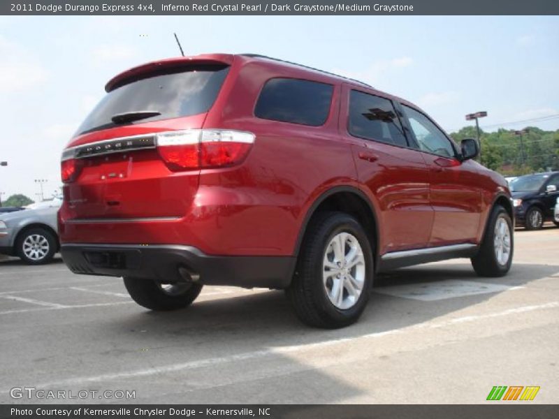 Inferno Red Crystal Pearl / Dark Graystone/Medium Graystone 2011 Dodge Durango Express 4x4