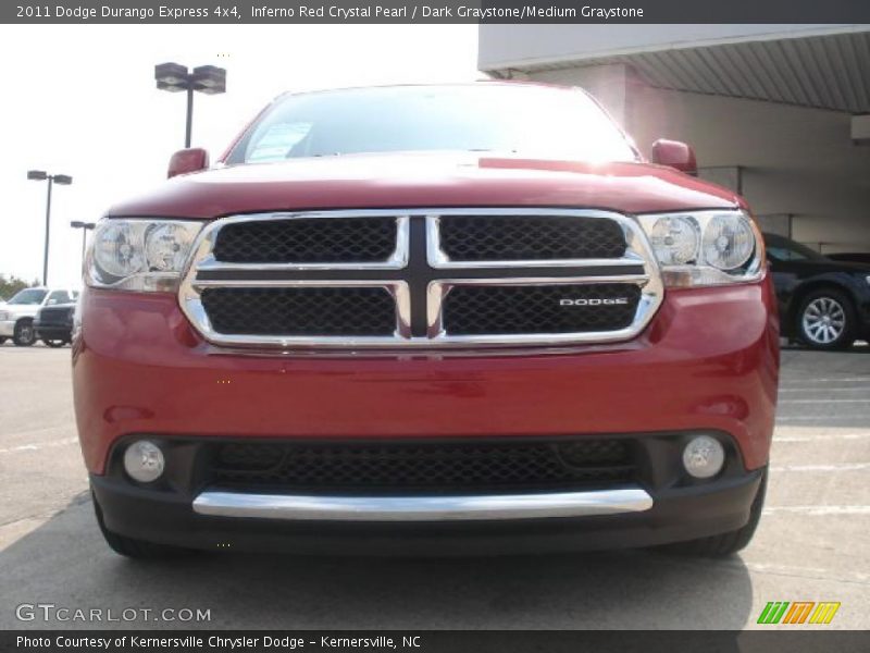 Inferno Red Crystal Pearl / Dark Graystone/Medium Graystone 2011 Dodge Durango Express 4x4
