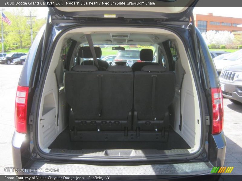 Modern Blue Pearl / Medium Slate Gray/Light Shale 2008 Dodge Grand Caravan SXT