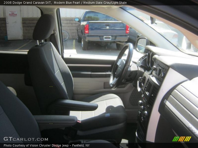 Modern Blue Pearl / Medium Slate Gray/Light Shale 2008 Dodge Grand Caravan SXT