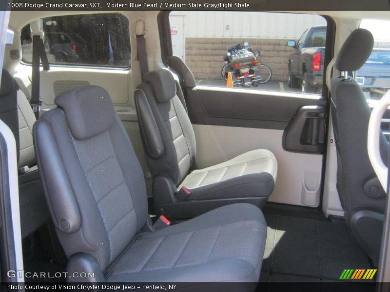Modern Blue Pearl / Medium Slate Gray/Light Shale 2008 Dodge Grand Caravan SXT