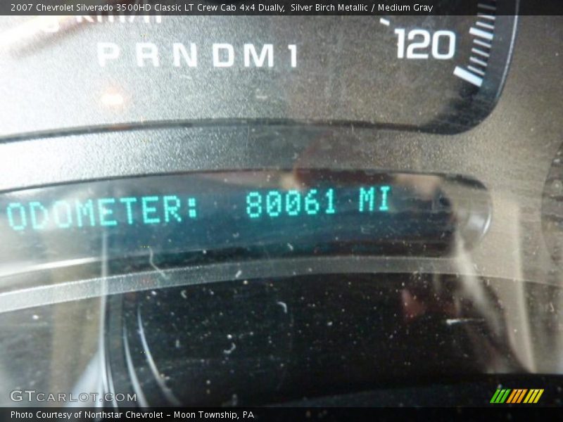 Silver Birch Metallic / Medium Gray 2007 Chevrolet Silverado 3500HD Classic LT Crew Cab 4x4 Dually