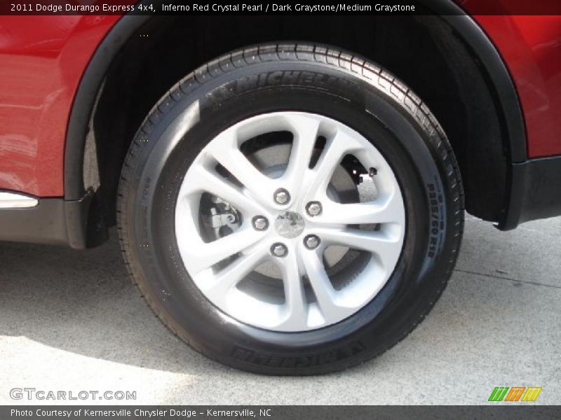 Inferno Red Crystal Pearl / Dark Graystone/Medium Graystone 2011 Dodge Durango Express 4x4