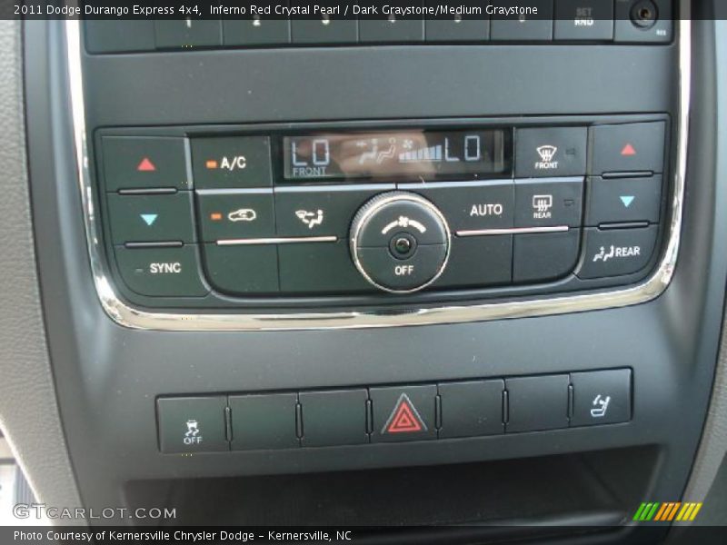 Inferno Red Crystal Pearl / Dark Graystone/Medium Graystone 2011 Dodge Durango Express 4x4