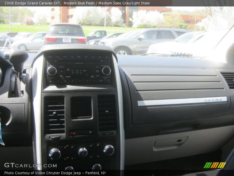 Modern Blue Pearl / Medium Slate Gray/Light Shale 2008 Dodge Grand Caravan SXT