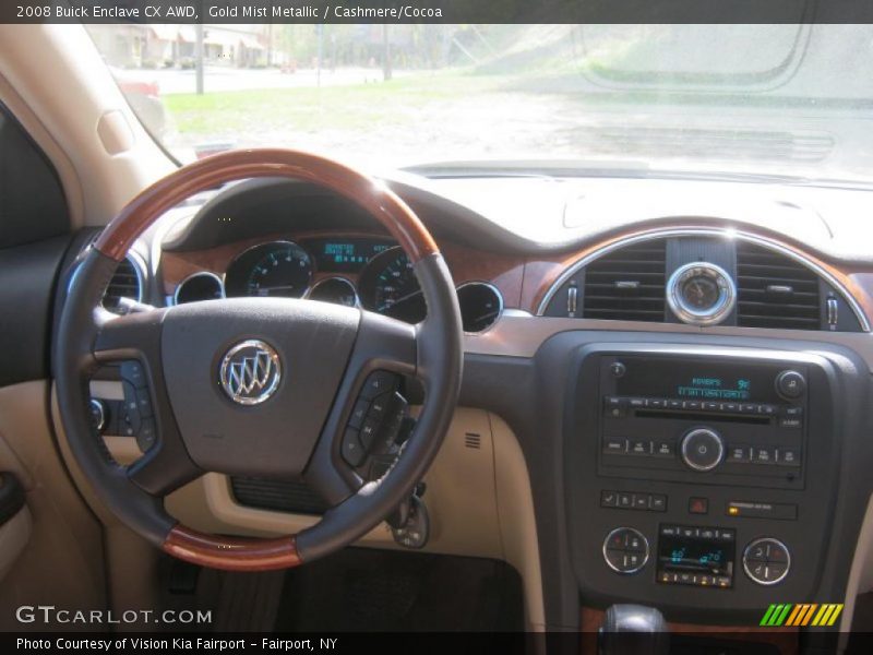 Dashboard of 2008 Enclave CX AWD