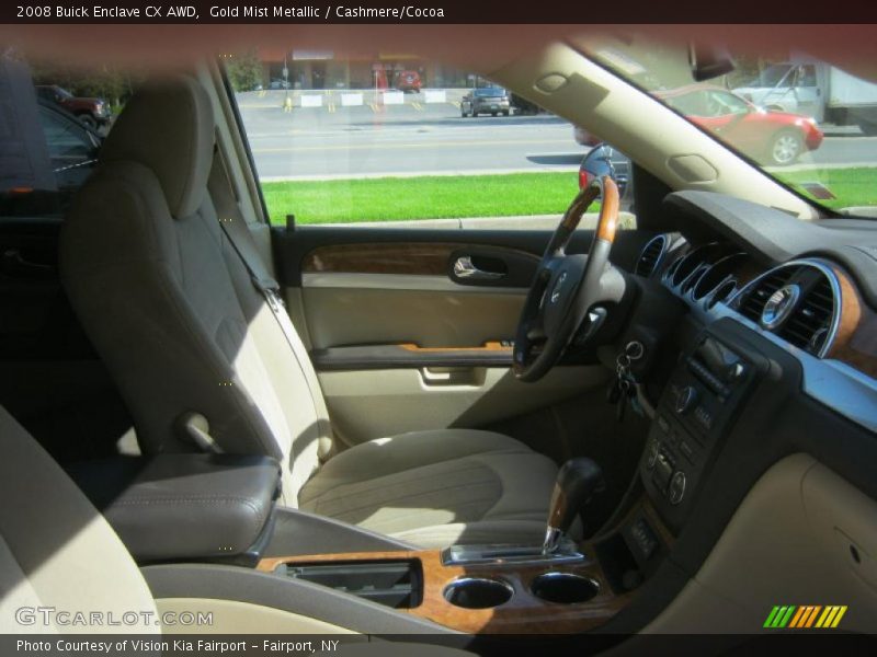 Gold Mist Metallic / Cashmere/Cocoa 2008 Buick Enclave CX AWD