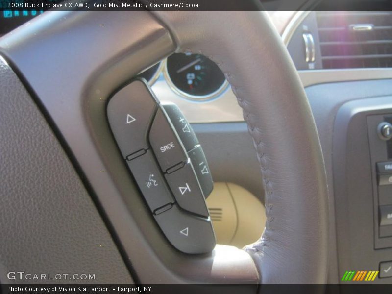 Gold Mist Metallic / Cashmere/Cocoa 2008 Buick Enclave CX AWD
