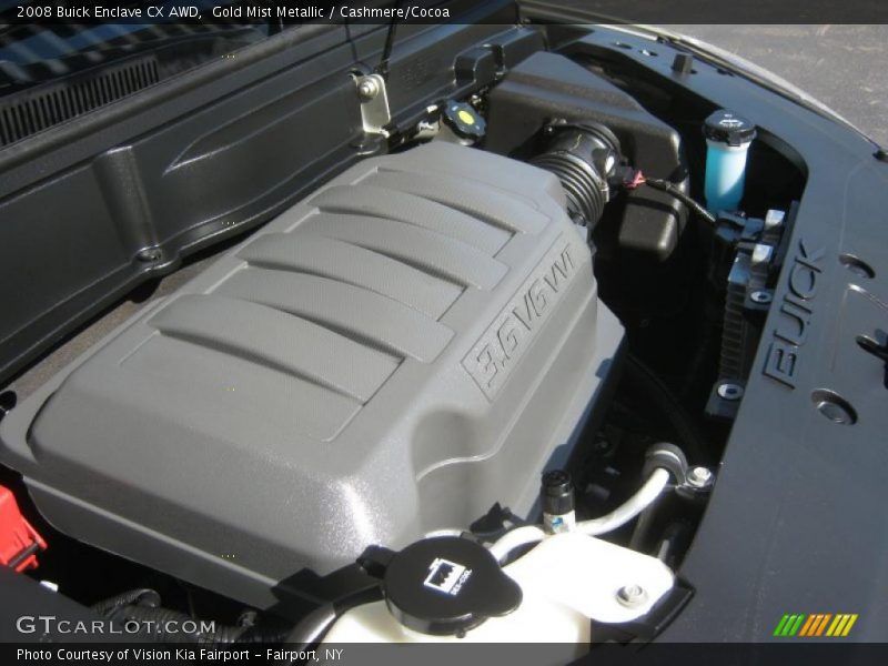  2008 Enclave CX AWD Engine - 3.6 Liter DOHC 24-Valve VVT V6