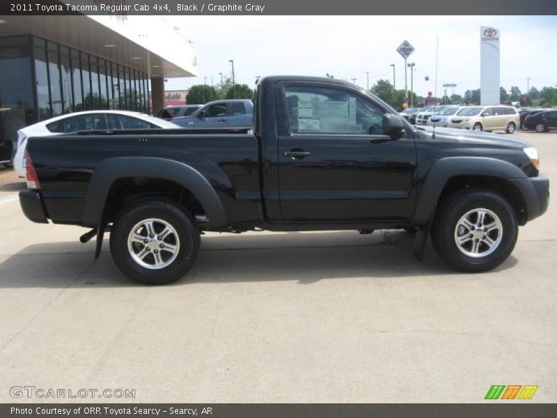 Black / Graphite Gray 2011 Toyota Tacoma Regular Cab 4x4