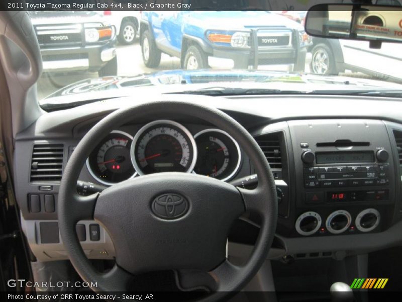 Black / Graphite Gray 2011 Toyota Tacoma Regular Cab 4x4