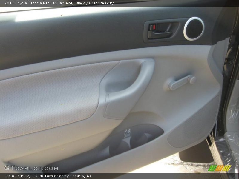 Black / Graphite Gray 2011 Toyota Tacoma Regular Cab 4x4