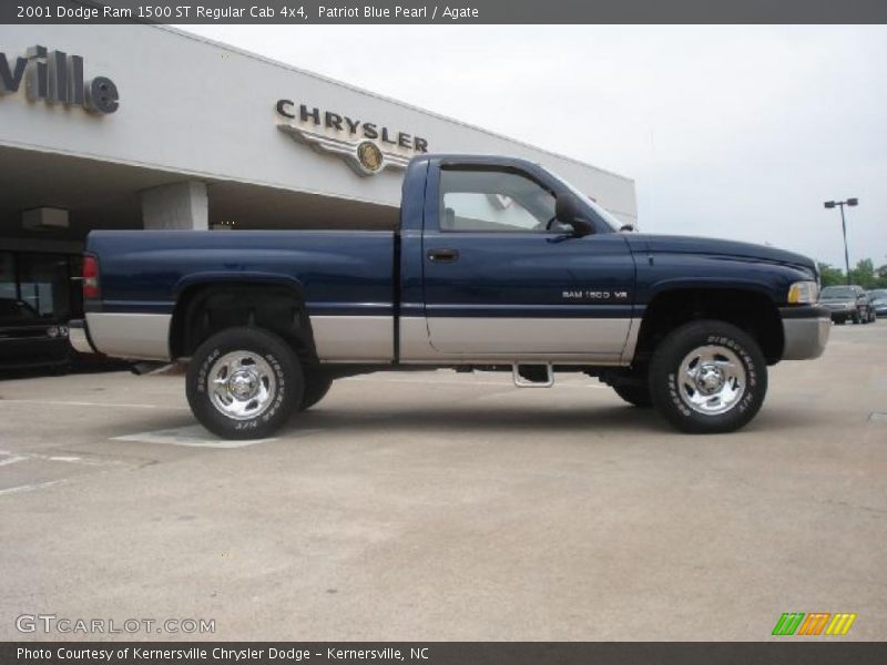 Patriot Blue Pearl / Agate 2001 Dodge Ram 1500 ST Regular Cab 4x4