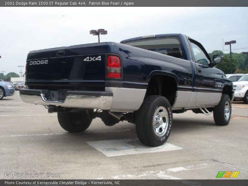 Patriot Blue Pearl / Agate 2001 Dodge Ram 1500 ST Regular Cab 4x4