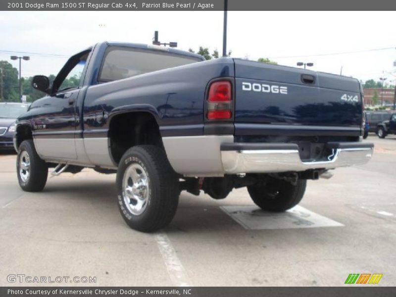 Patriot Blue Pearl / Agate 2001 Dodge Ram 1500 ST Regular Cab 4x4