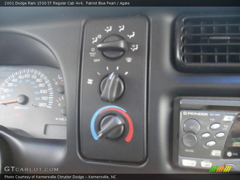Patriot Blue Pearl / Agate 2001 Dodge Ram 1500 ST Regular Cab 4x4