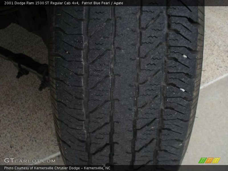 Patriot Blue Pearl / Agate 2001 Dodge Ram 1500 ST Regular Cab 4x4