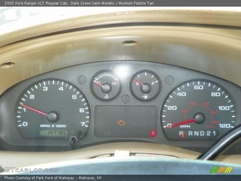  2005 Ranger XLT Regular Cab XLT Regular Cab Gauges