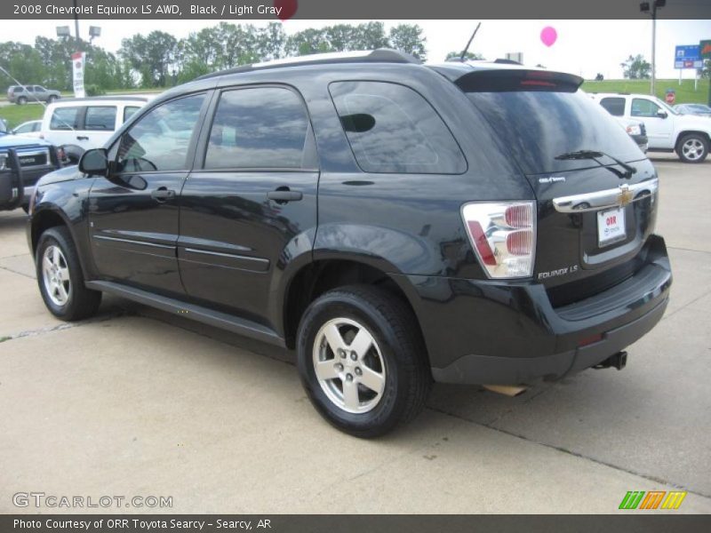 Black / Light Gray 2008 Chevrolet Equinox LS AWD