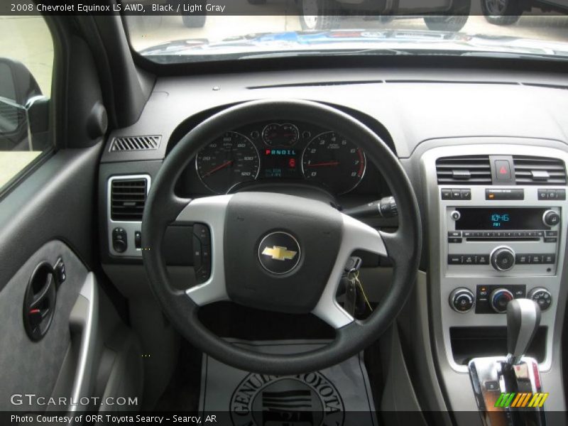 Black / Light Gray 2008 Chevrolet Equinox LS AWD