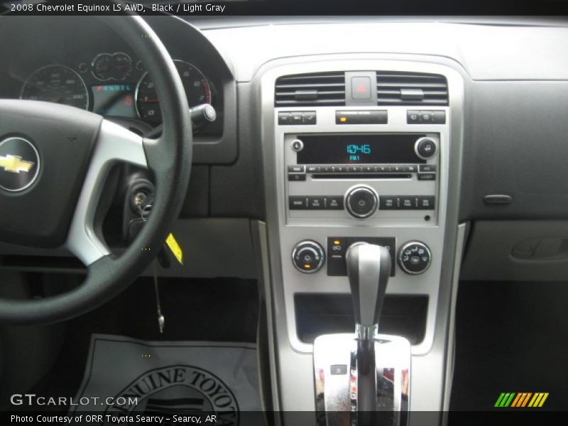 Black / Light Gray 2008 Chevrolet Equinox LS AWD