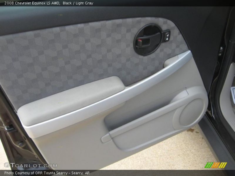 Black / Light Gray 2008 Chevrolet Equinox LS AWD