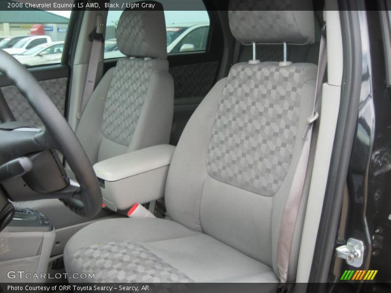 Black / Light Gray 2008 Chevrolet Equinox LS AWD