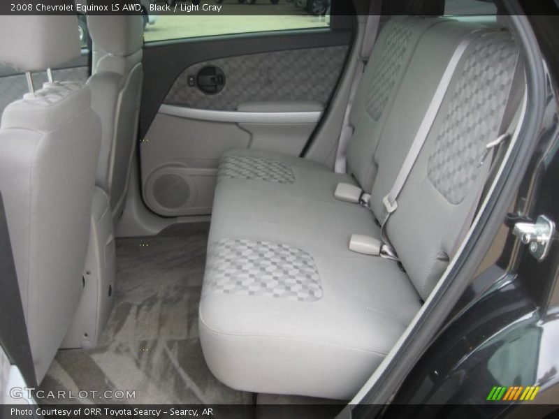Black / Light Gray 2008 Chevrolet Equinox LS AWD