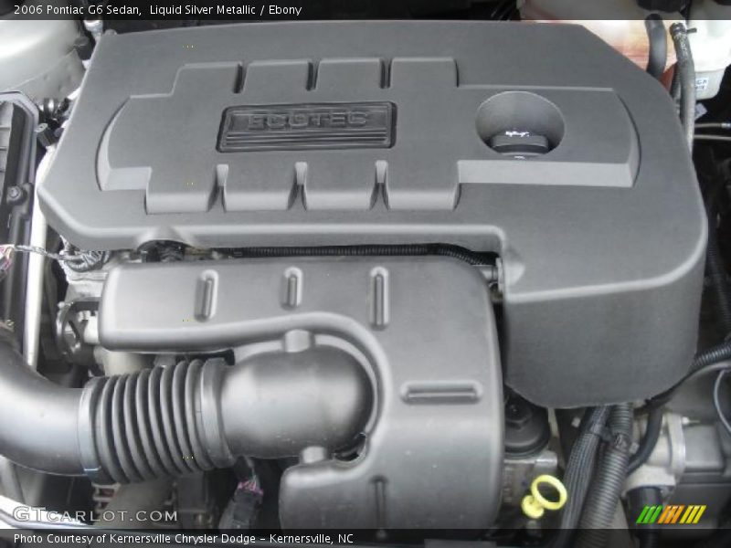 Liquid Silver Metallic / Ebony 2006 Pontiac G6 Sedan