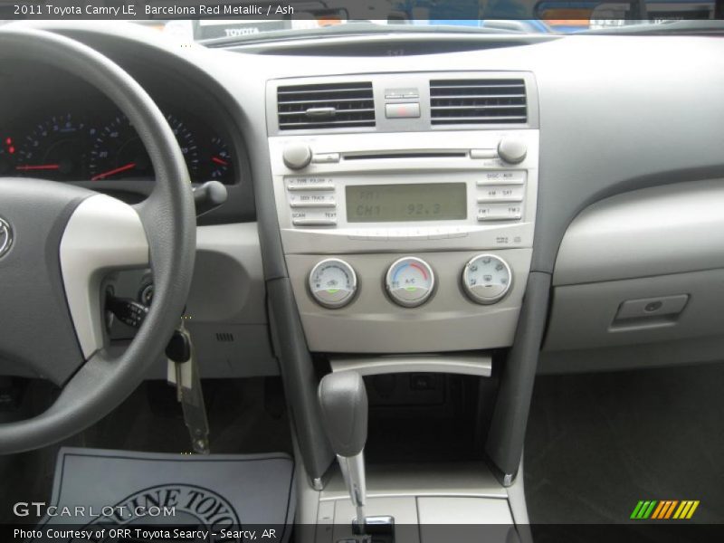 Barcelona Red Metallic / Ash 2011 Toyota Camry LE