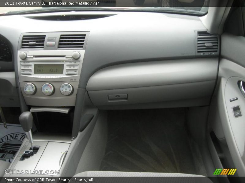 Barcelona Red Metallic / Ash 2011 Toyota Camry LE