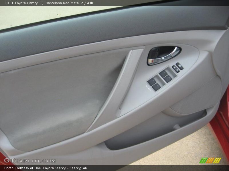 Barcelona Red Metallic / Ash 2011 Toyota Camry LE