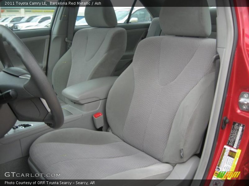 Barcelona Red Metallic / Ash 2011 Toyota Camry LE
