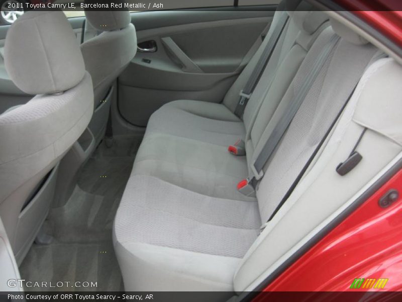 Barcelona Red Metallic / Ash 2011 Toyota Camry LE