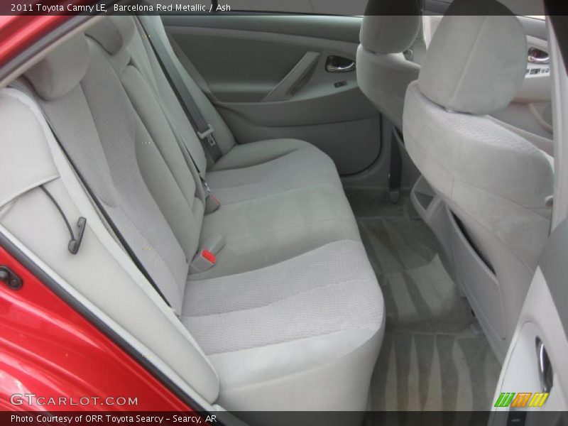 Barcelona Red Metallic / Ash 2011 Toyota Camry LE