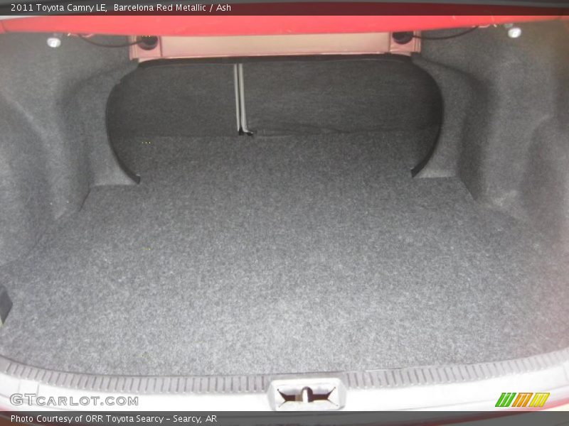 Barcelona Red Metallic / Ash 2011 Toyota Camry LE